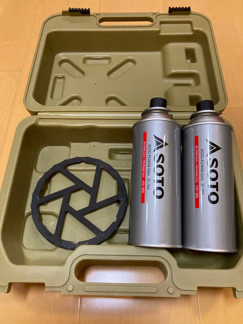 タフまるJr. SOTO パワーガスST-760 満タン2本付き