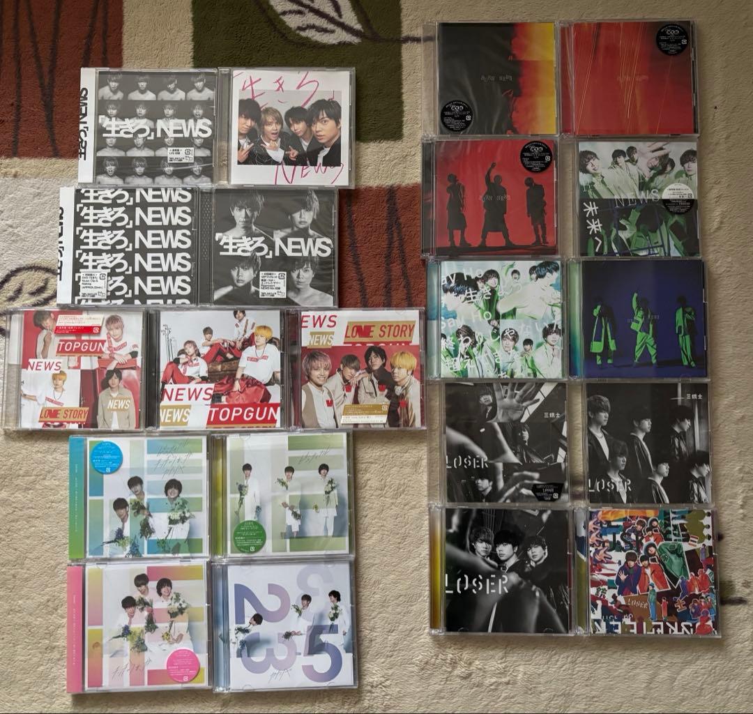 NEWS CD シングル アルバム DVD まとめ売り 106枚 ジャニーズ