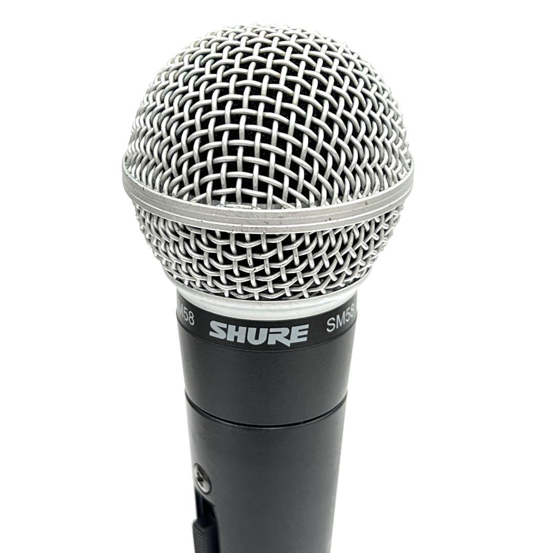 【美品】SHURE SM58SE スイッチ付き ダイナミックマイク