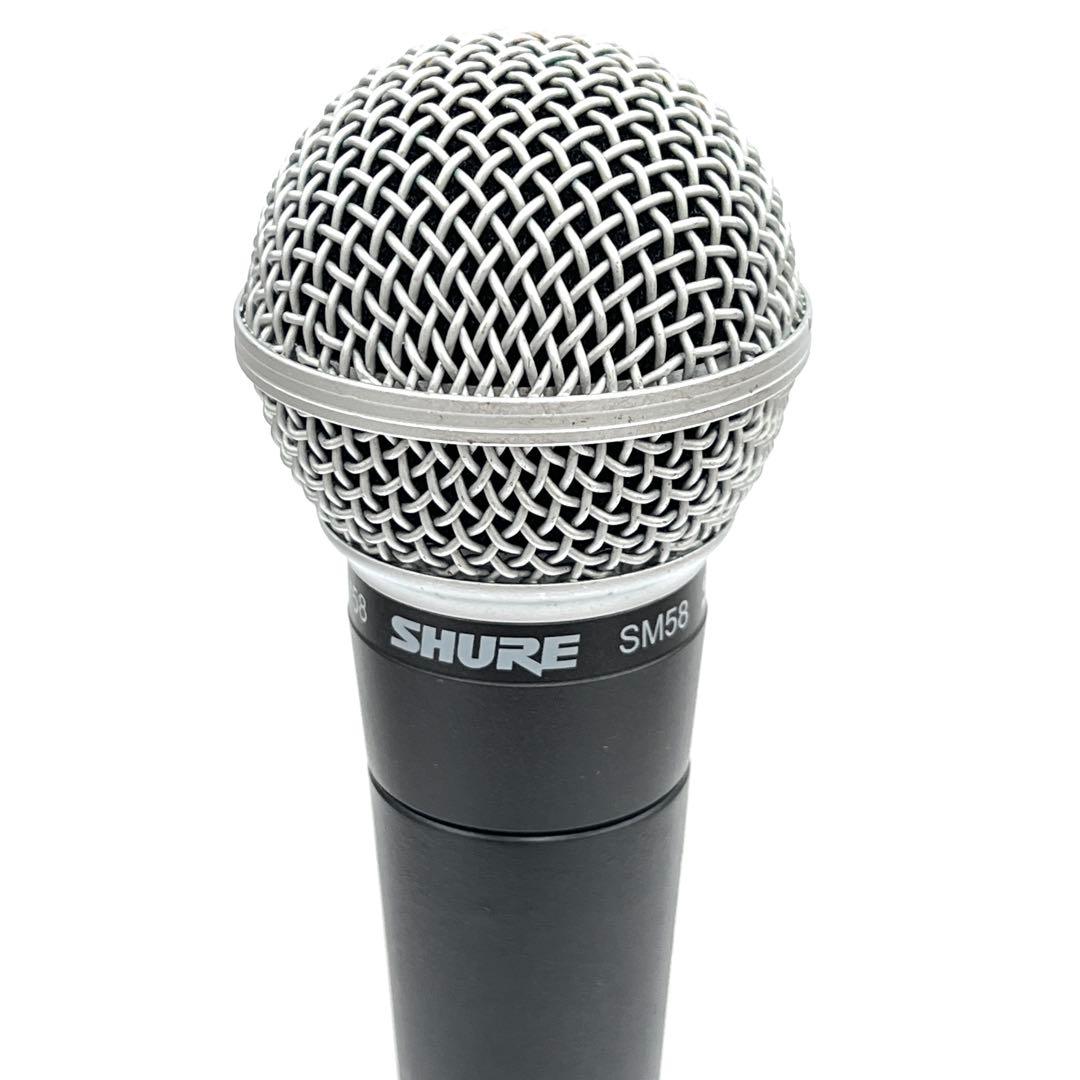 【美品】SHURE SM58SE スイッチ付き ダイナミックマイク