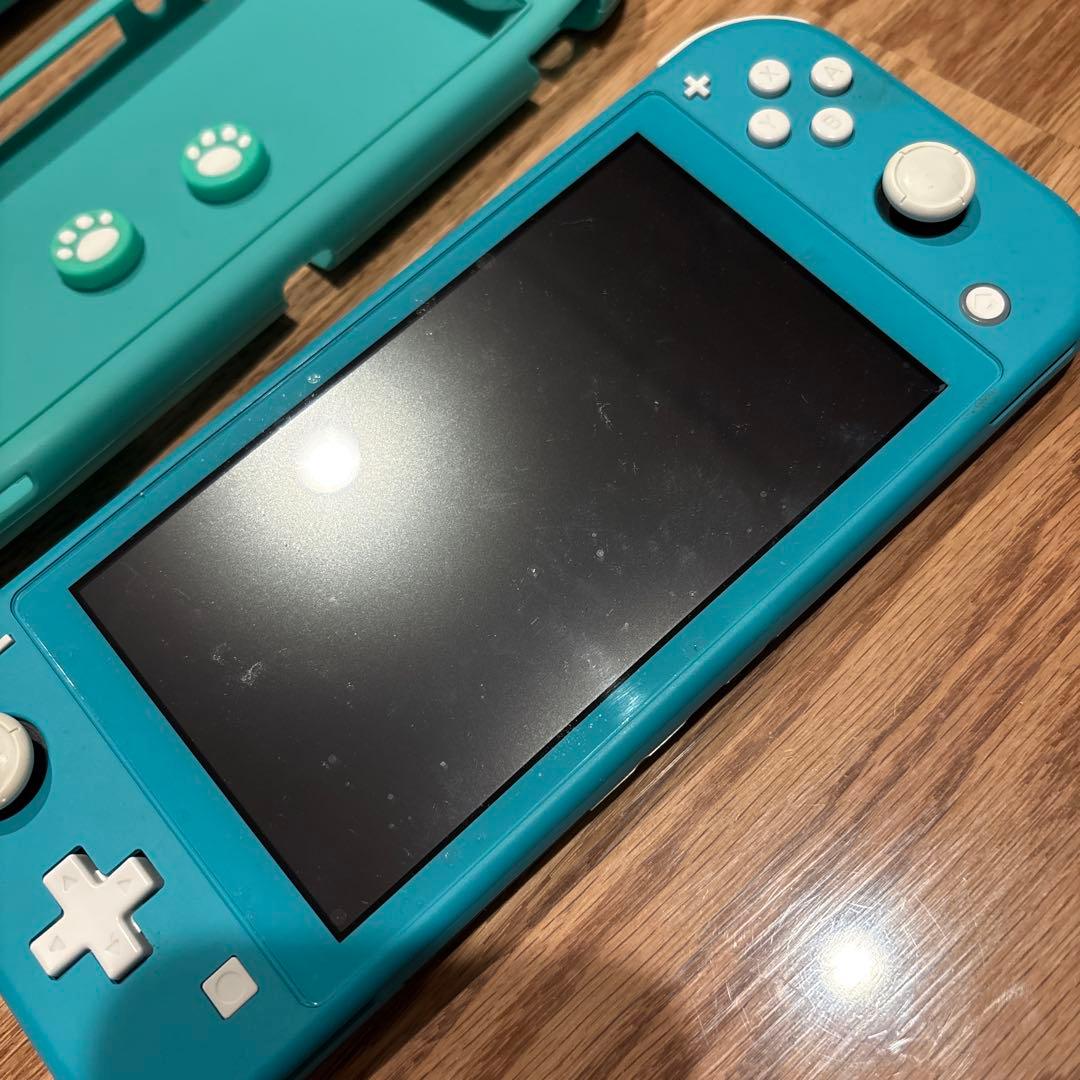 Nintendo Switch Lite ターコイズ 本体 充電器・ケース付き