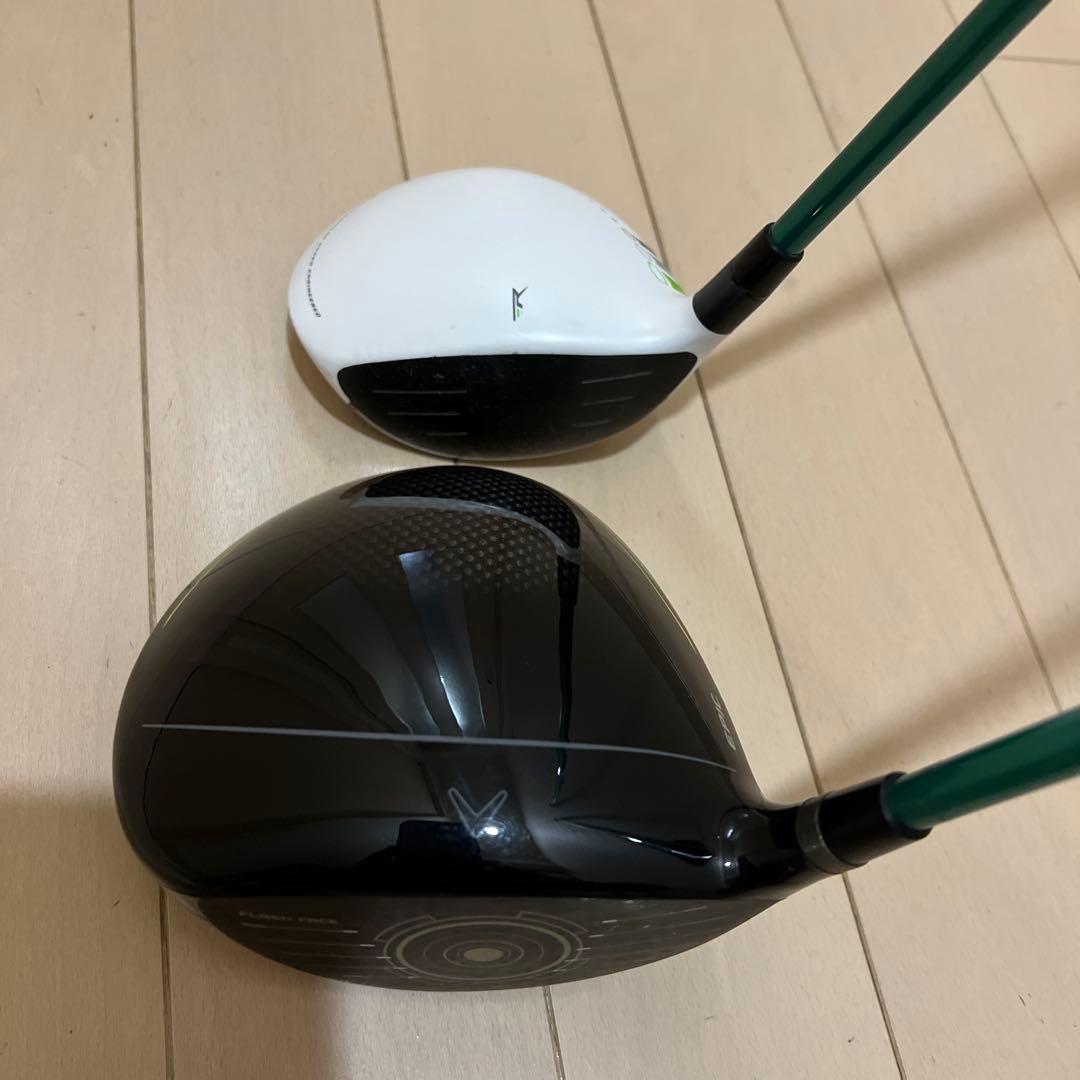 キャロウェイ EPIC FLASH 1W、 テーラーメイド RBZ 3W
