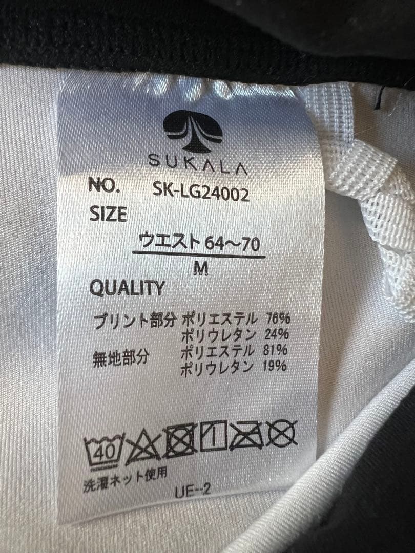 ❤️新品未使用❤️SUKALAアンティークプリントレギンス　アンティークブラックM