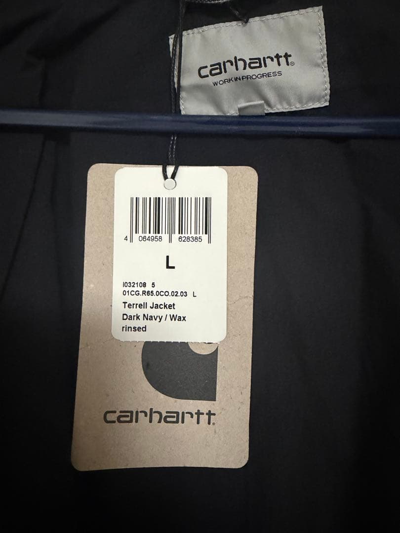 Carhartt Terrell Jacket L ダークネイビー