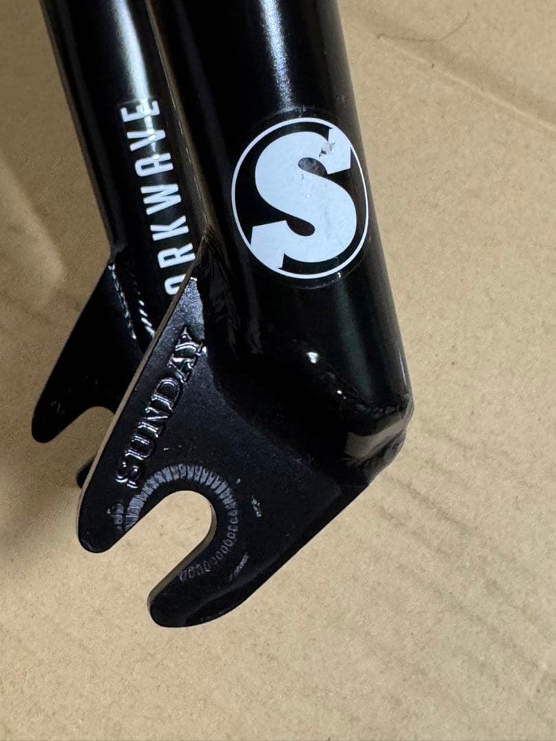 BMX フォーク SUNDAY DARKWAVE FORK 28mm