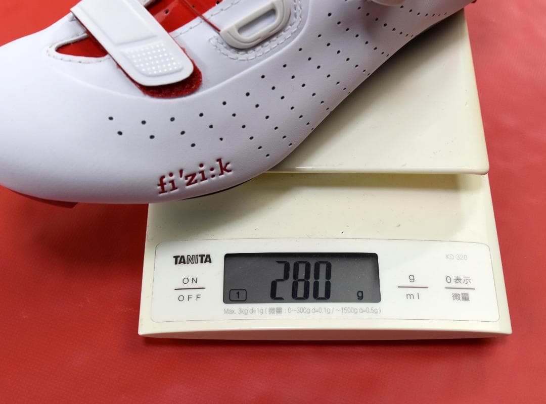 Fizik tempo overcurve R5 シューズ size40 白/赤
