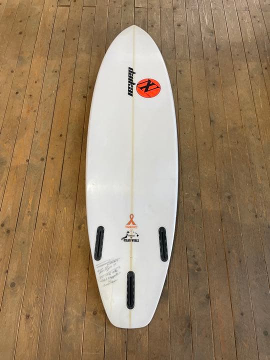 【中古サーフボード】大海シェイプ　ゴールドナゲッツ　bump shot