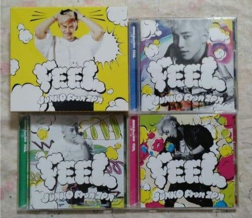 2PM JUNHO FEEL CDセット FC限定 三形態BOX おまけ付き♪