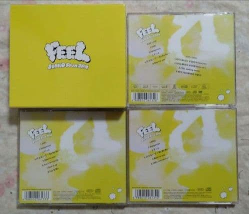 2PM JUNHO FEEL CDセット FC限定 三形態BOX おまけ付き♪