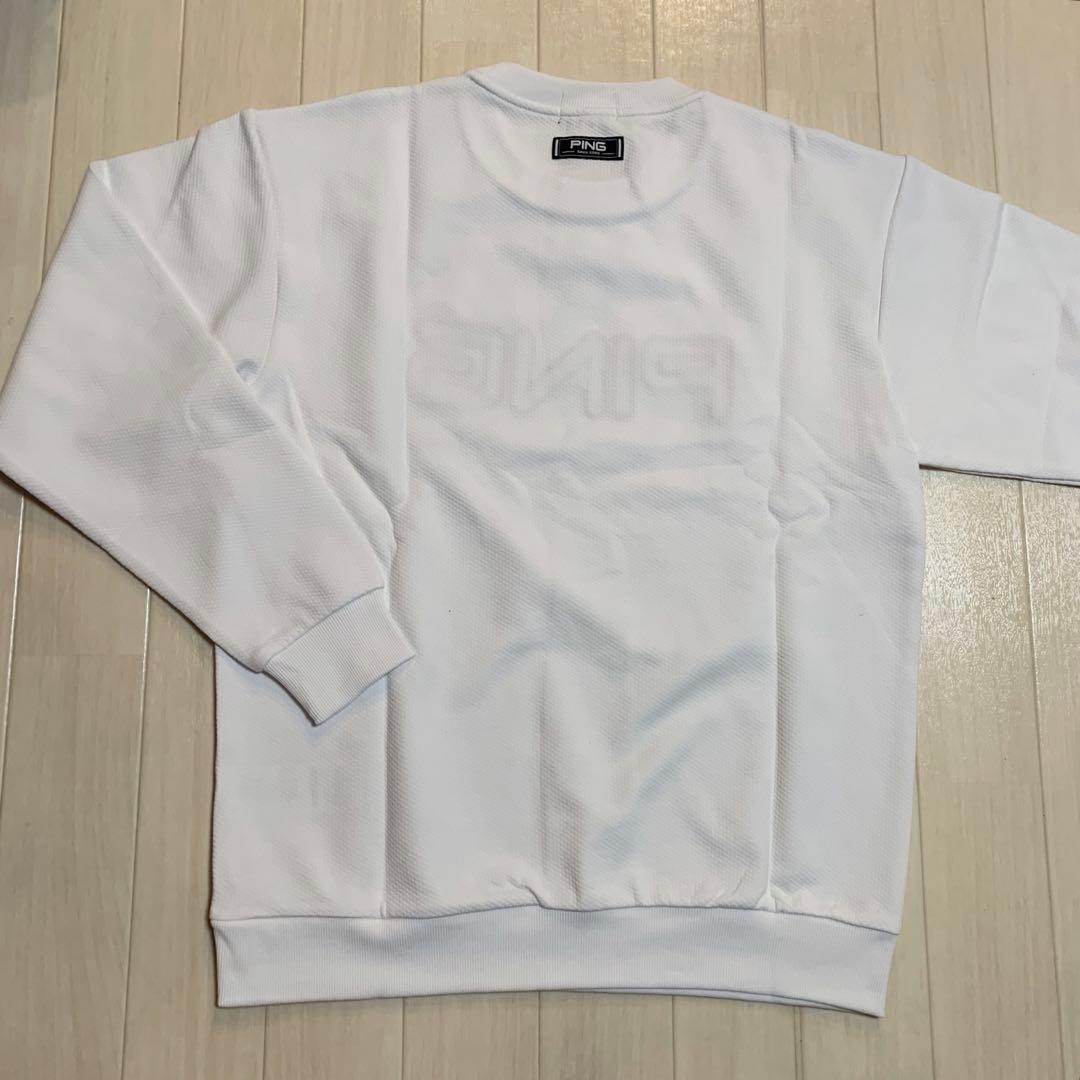 新品■13,200円【PING ピン】メンズ　長袖クールネックセーター S