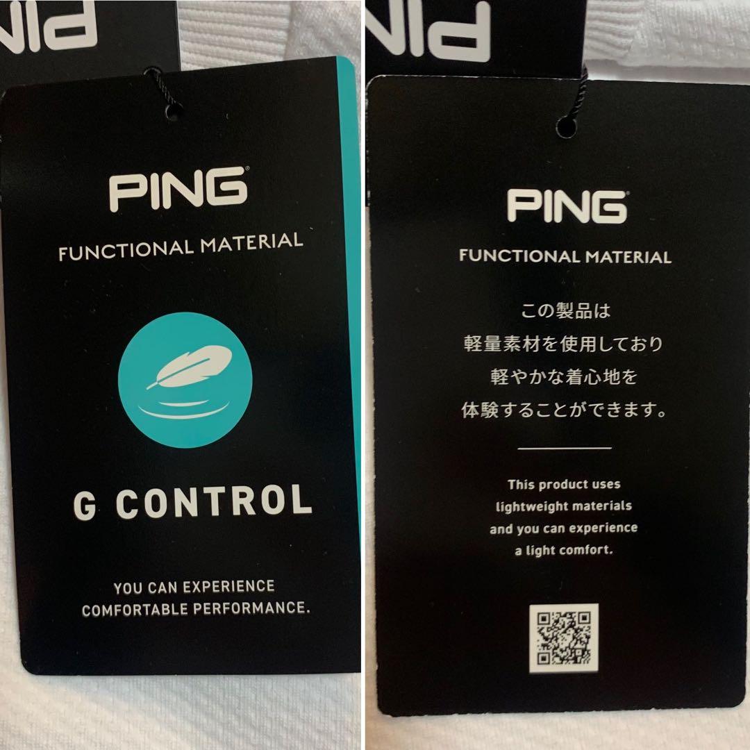 新品■13,200円【PING ピン】メンズ　長袖クールネックセーター S