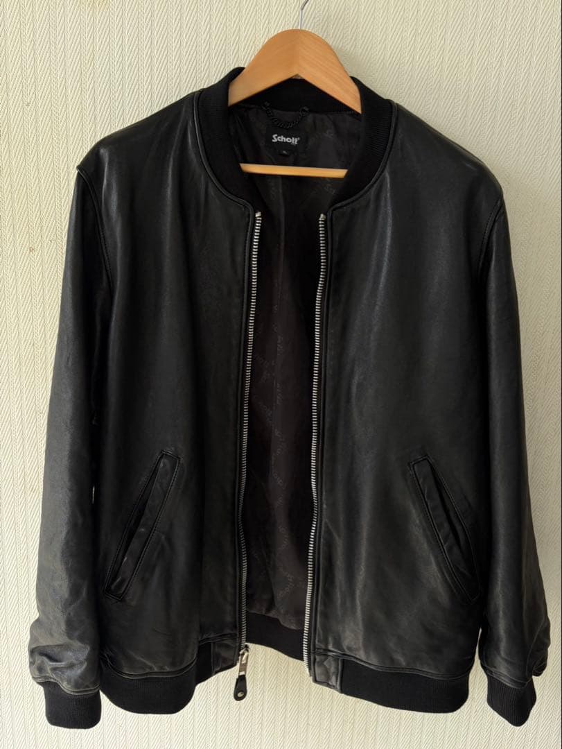 【極美品】 Schot LEATHER JACKET BOWERY XL