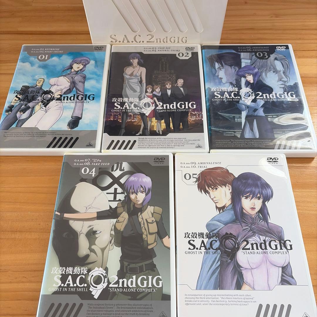 攻殻機動隊 全13巻＋シーズン2 DVD 全13巻 +劇場版DVD 27枚セット