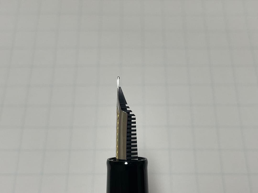 セーラー プロフェッショナルギア F 細字 21k 黒 銀