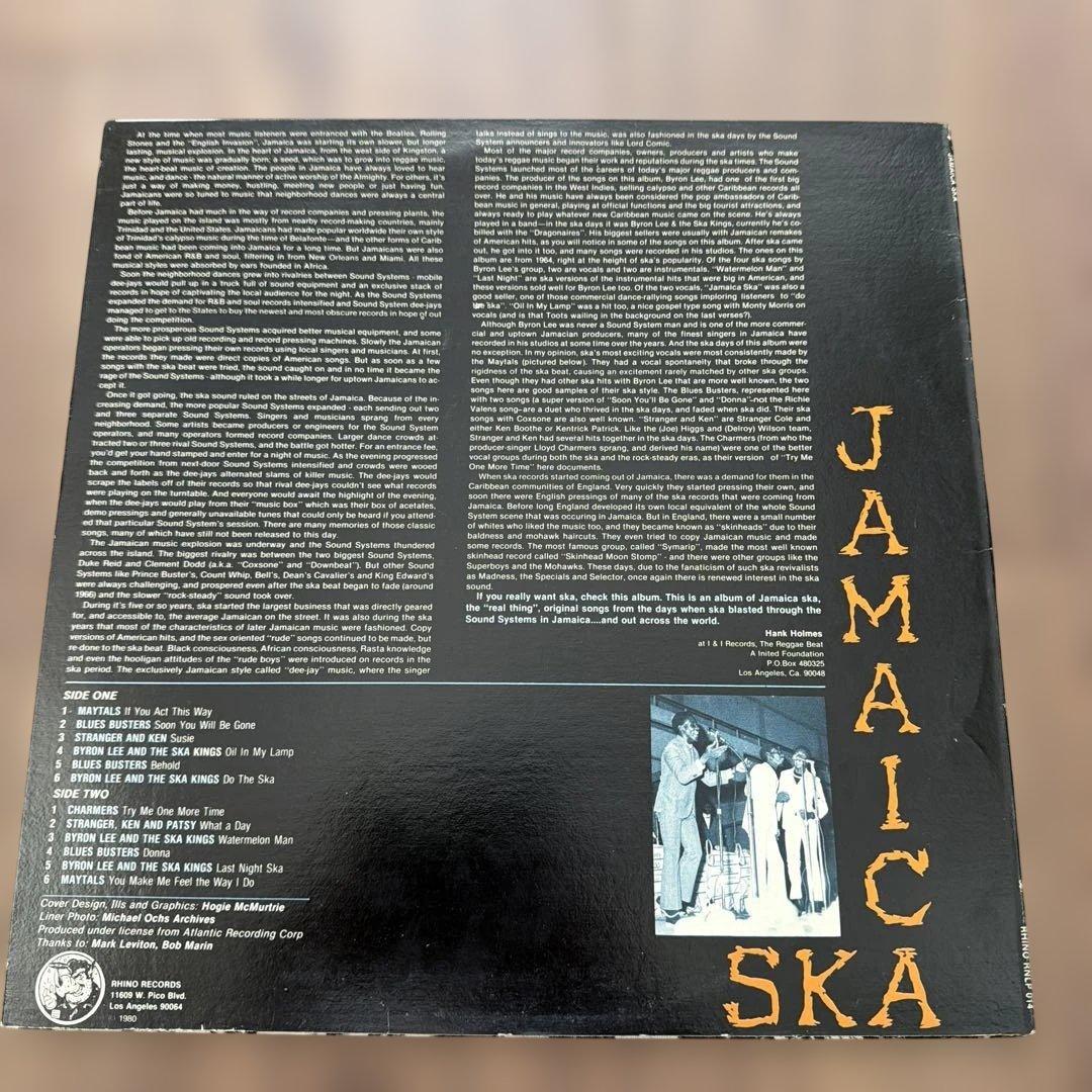 JAMAICA SKA /レコード