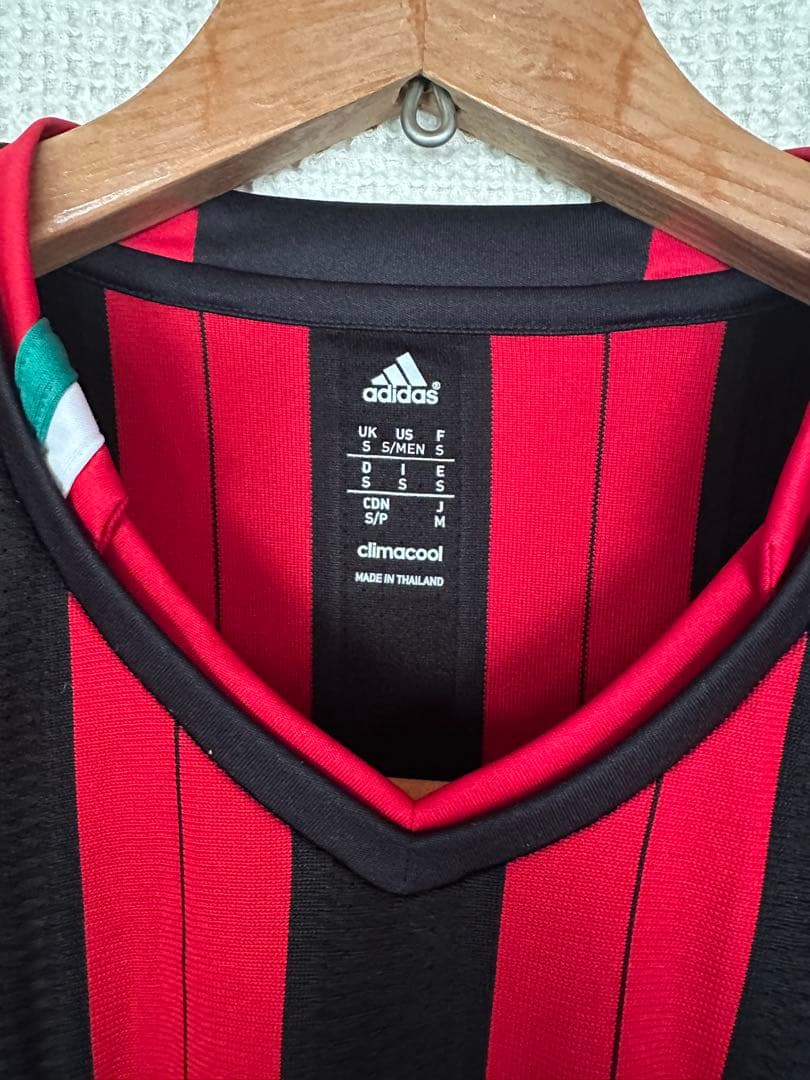 ACミラン adidas ゲームシャツSサイズ ACMILAN