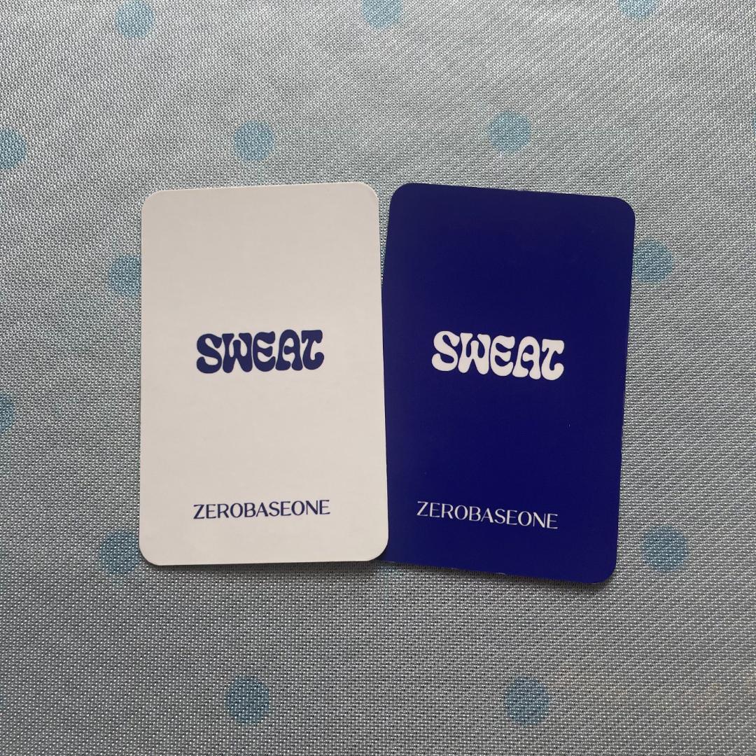 ZB1 ゼベワン SWEAT ZEROBASEONE トレカ 2枚 キムテレ