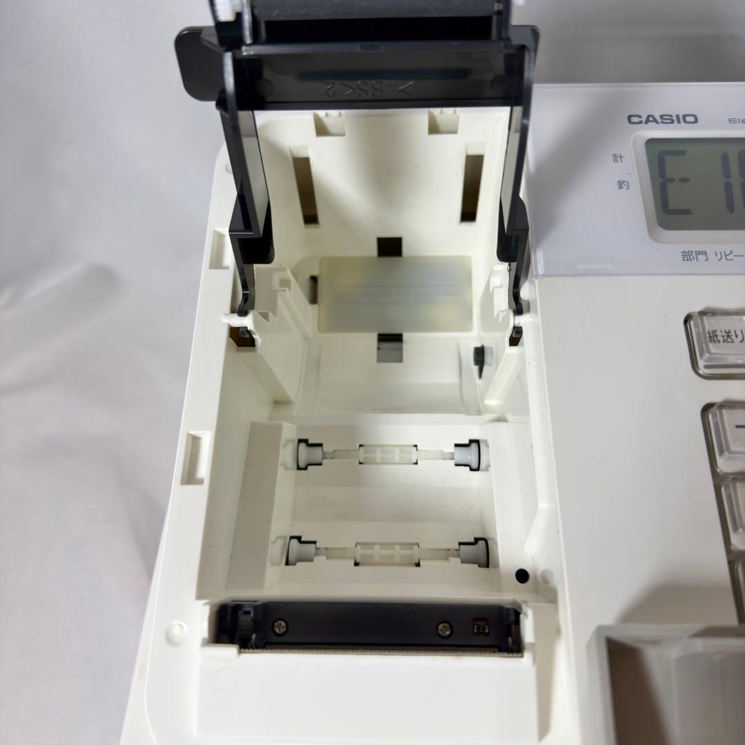 CASIO SE-G2-WE 電子レジスター 鍵付