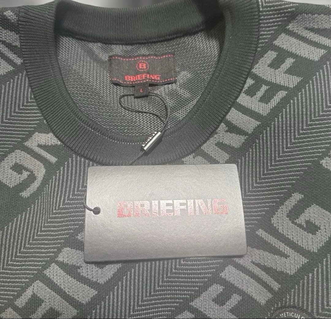 【❤️新品未使用タグ付き】BRIEFING グレー クルーネックセーター