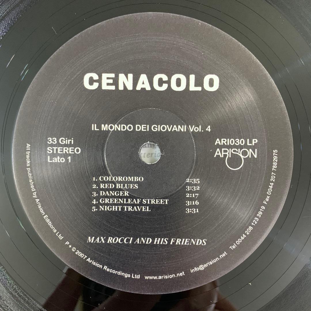 洋楽 LP Max Rocci & His Friends IL MONDO DEI