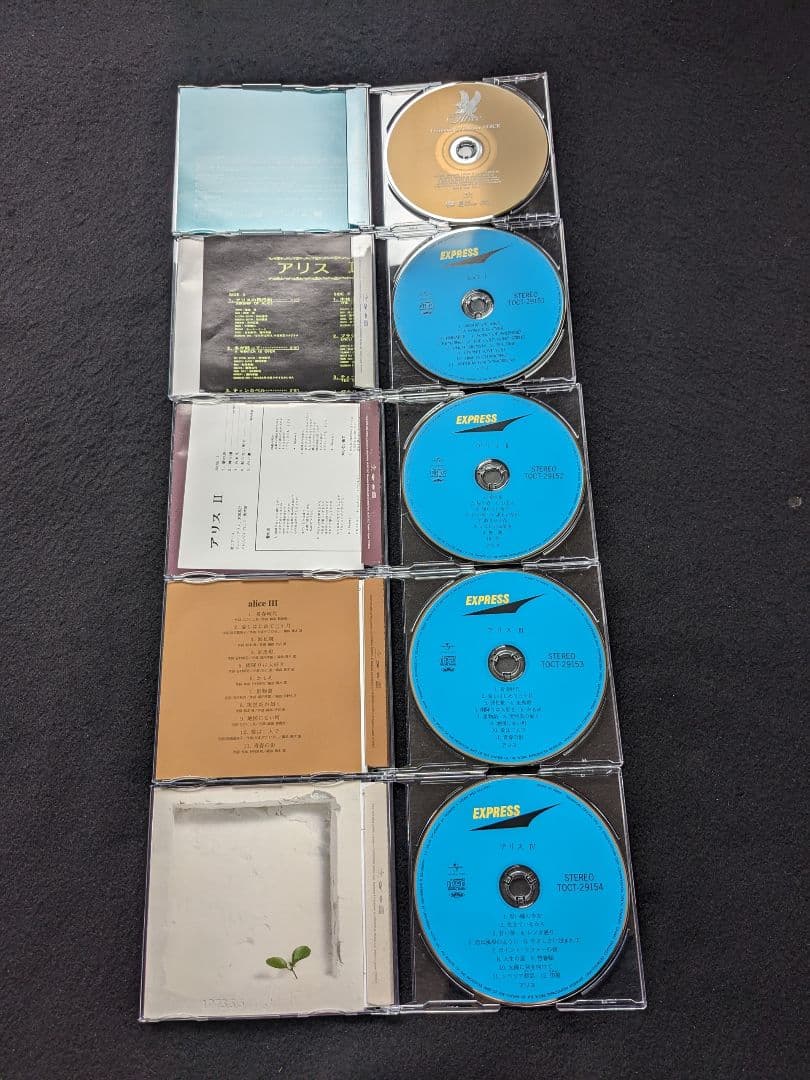 アリス　BOX アルバム　DVD　Ⅳ　Ⅴ　Ⅵ　Ⅶ　Ⅷ　Ⅸ　青春時代 チャンピオン
