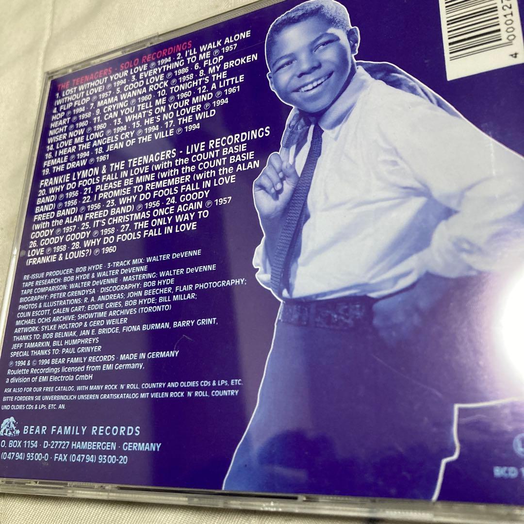 洋楽 Frankie Lymon and The Teenagers Complete