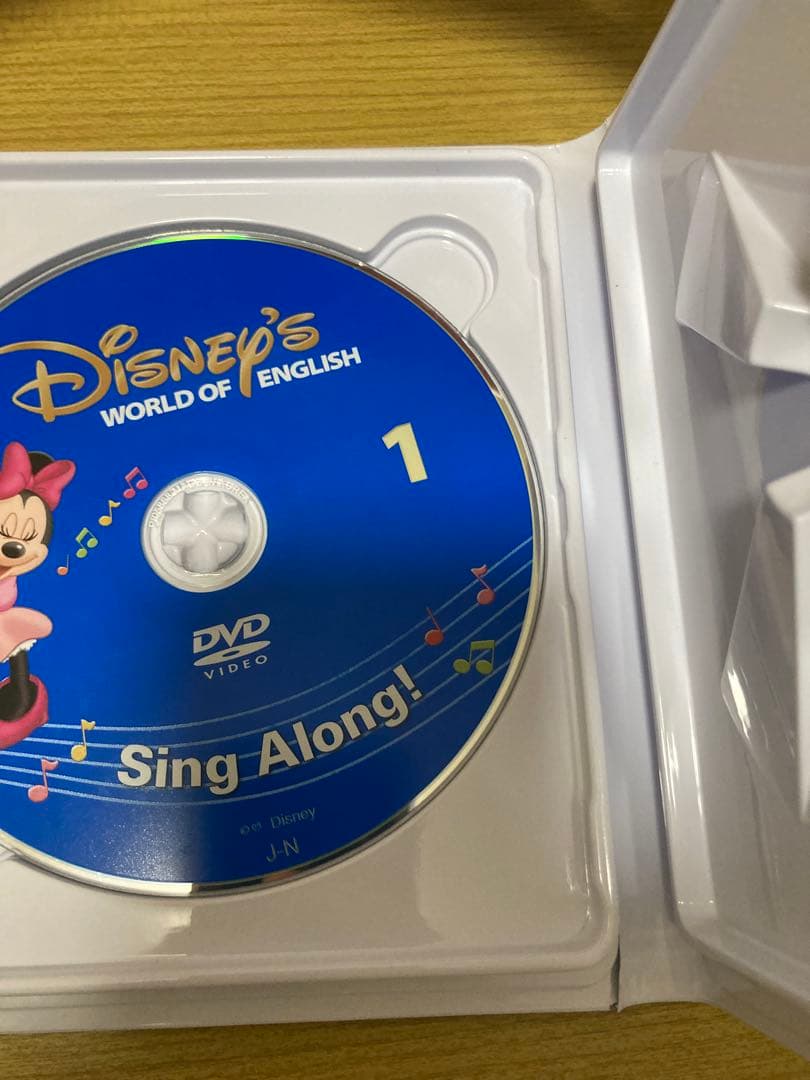 ディズニー英語　新子役　シングアロング12巻セットDVD