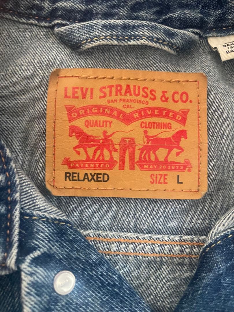 Levis(リーバイス) 2nd TYPE 2 RELAXED デニムトラッカー