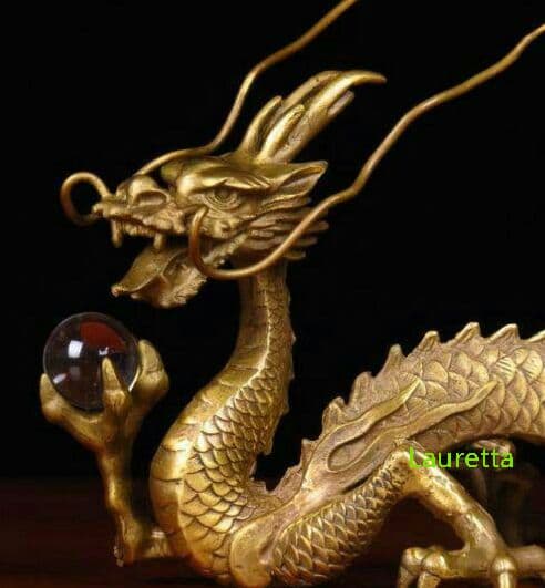 龍 職人手作り 開運置物93