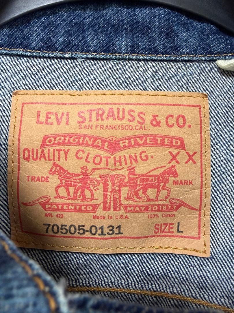 f*n様 Levi’s 70505-0131 デニムジャケットL 4th