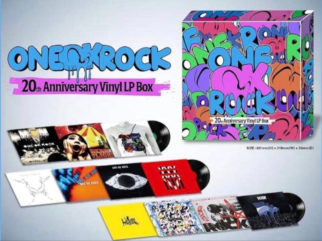 ONE OK ROCK 20th Vinyl LP Box 初回生産限定盤 新品