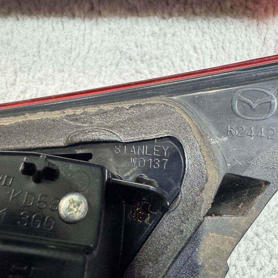【中古】マツダ 純正テールランプ CX-5 KE W0137 W0429 4点