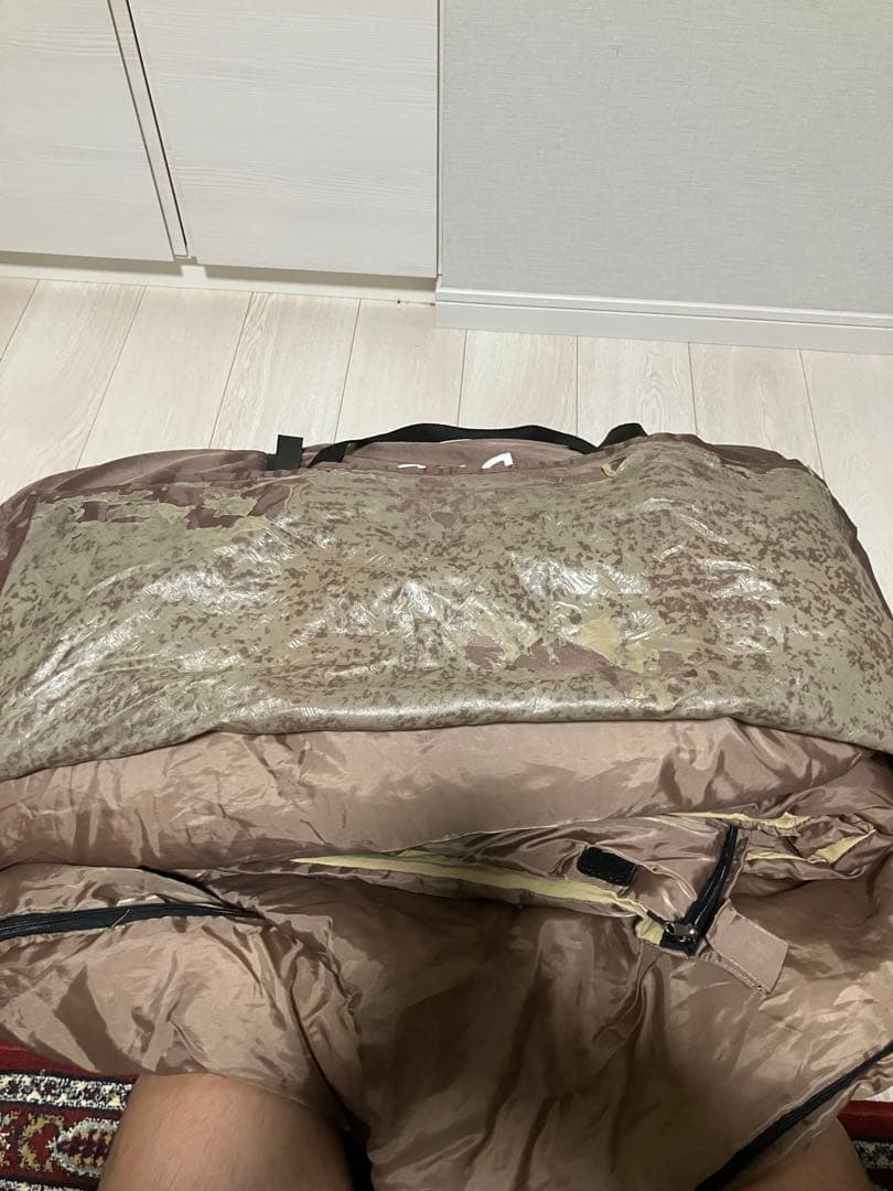 DOD わがやのシュラフ　WAGAYA 寝袋 ブラウン