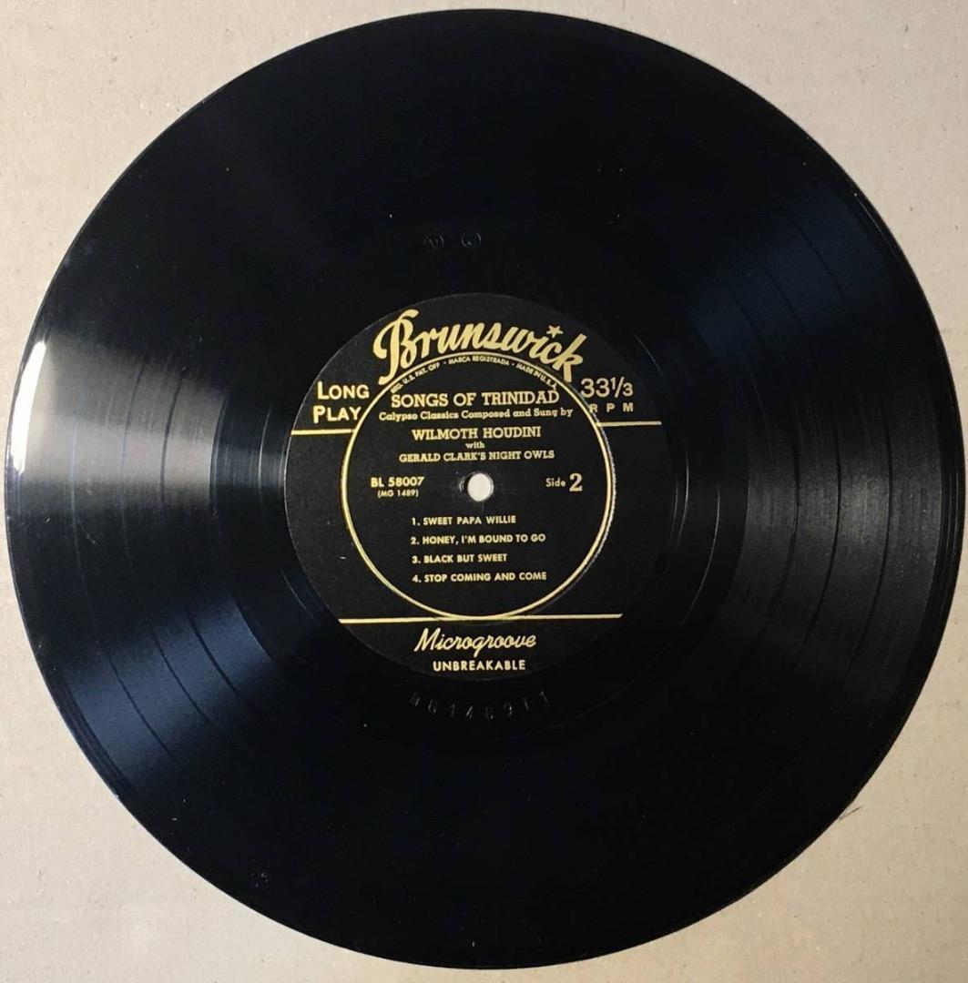 洋楽 WILMOTH HOUDINI - SONGS OF TRINIDAD