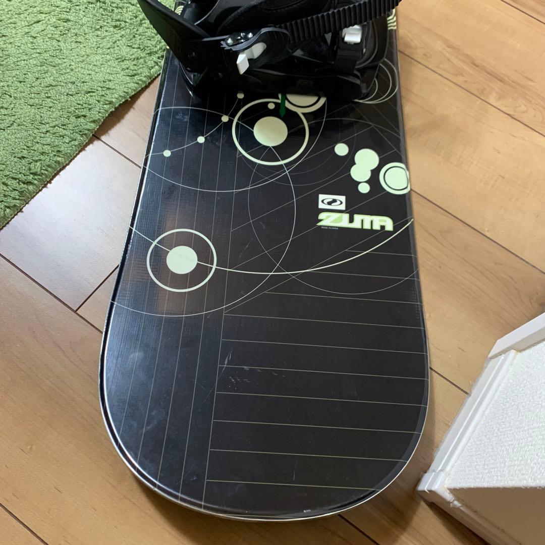 メンズ 162cm ZUMA DOCS スノーボードセット ビンディング・ケース