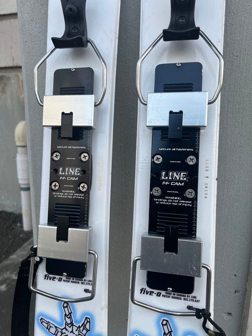 LINE five-o ショートスキー ファンスキー スキーボード　フリーライド