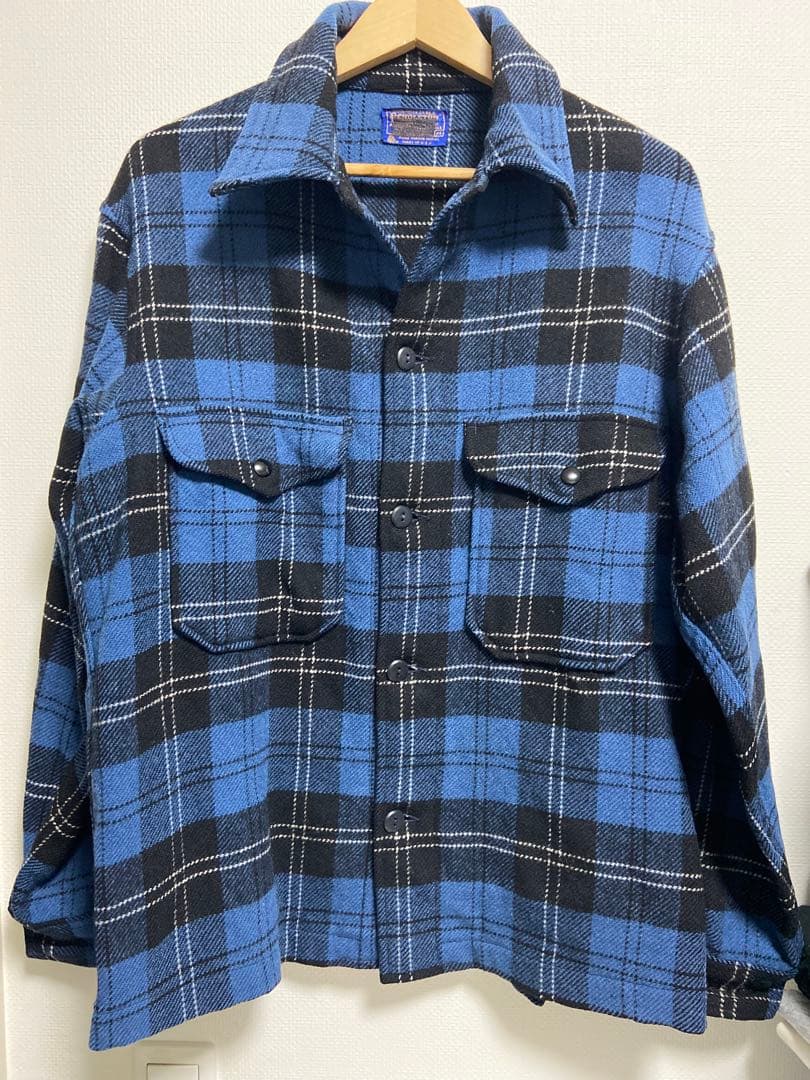 貴重★好配色 70s ペンドルトン Pendleton woolシャツジャケット