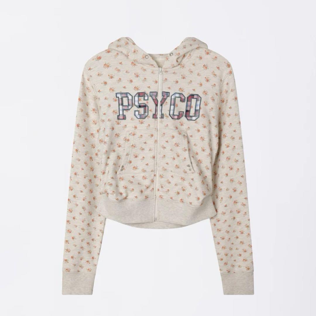トップス sculptor Cottage Zip-Up Hoodie Flower M