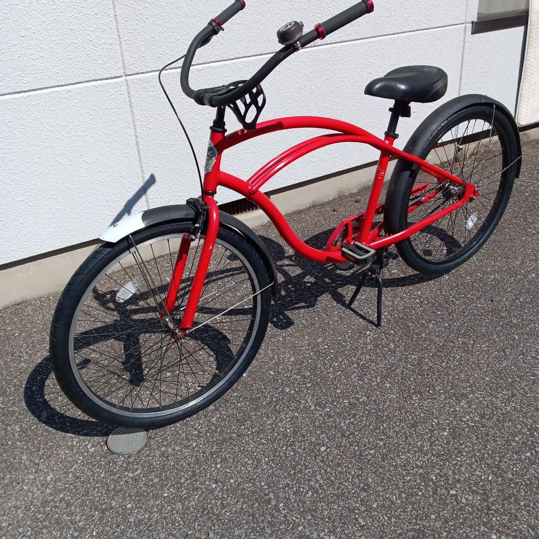 新品タイヤ交換して再出品　BLESSビーチクルーザー