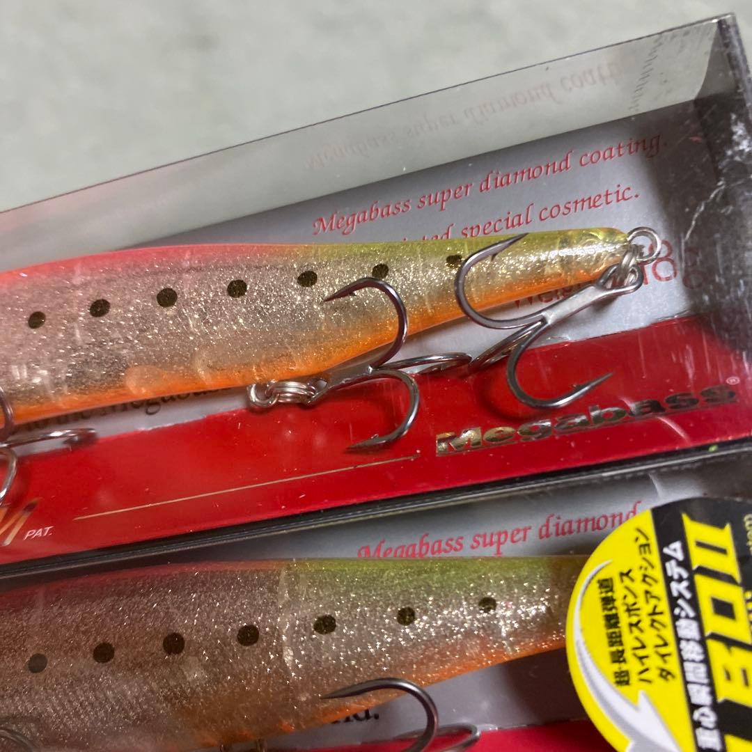 メガバス カゲロウ124f x80マグナム GLX 湾岸トワイライト