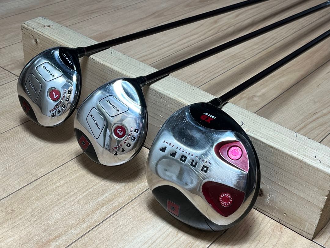 ゴルフクラブ ドライバー フェアウェイウッド 3本セット オノフ ONOFF