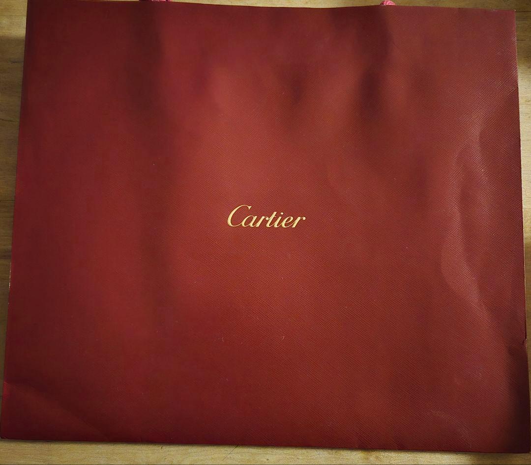 Cartier ショッパー袋 赤