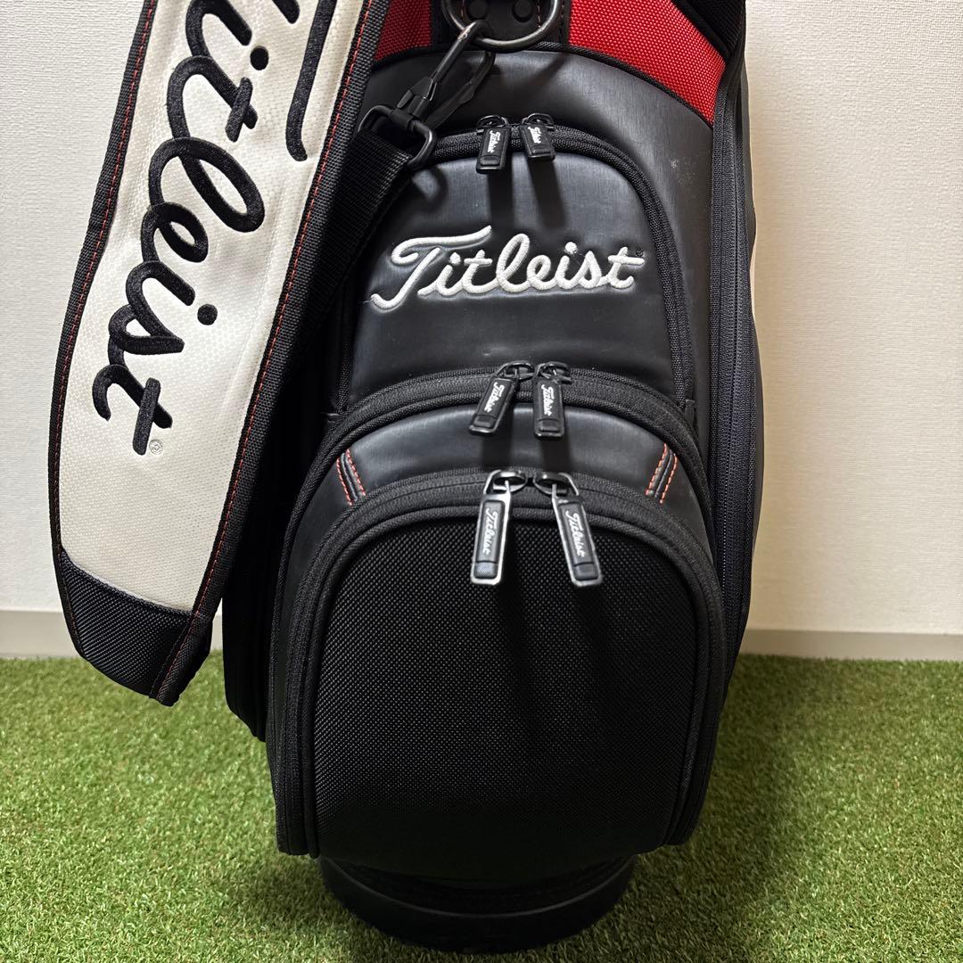 レア Titleist タイトリスト キャディバッグ 9.5型 ミッドスタッフ