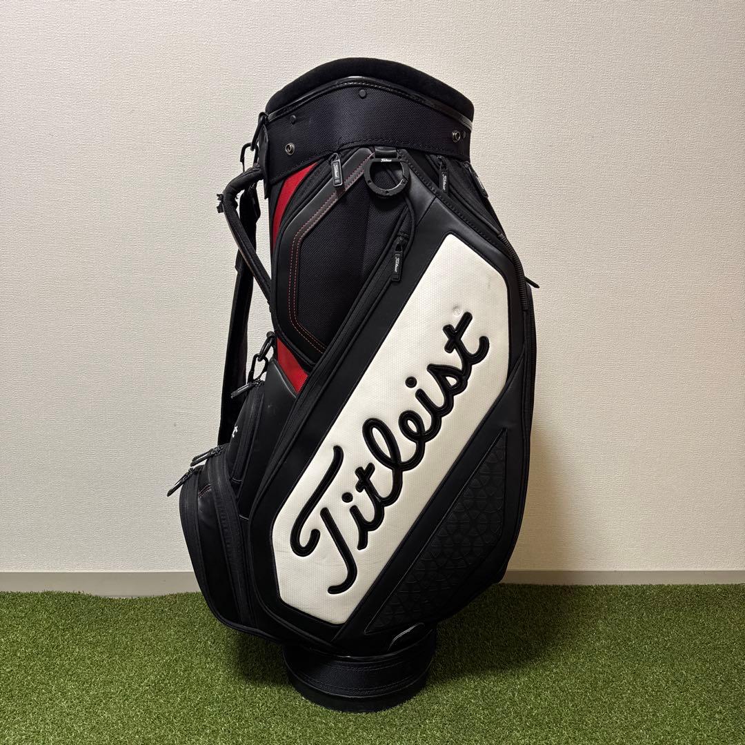 レア Titleist タイトリスト キャディバッグ 9.5型 ミッドスタッフ
