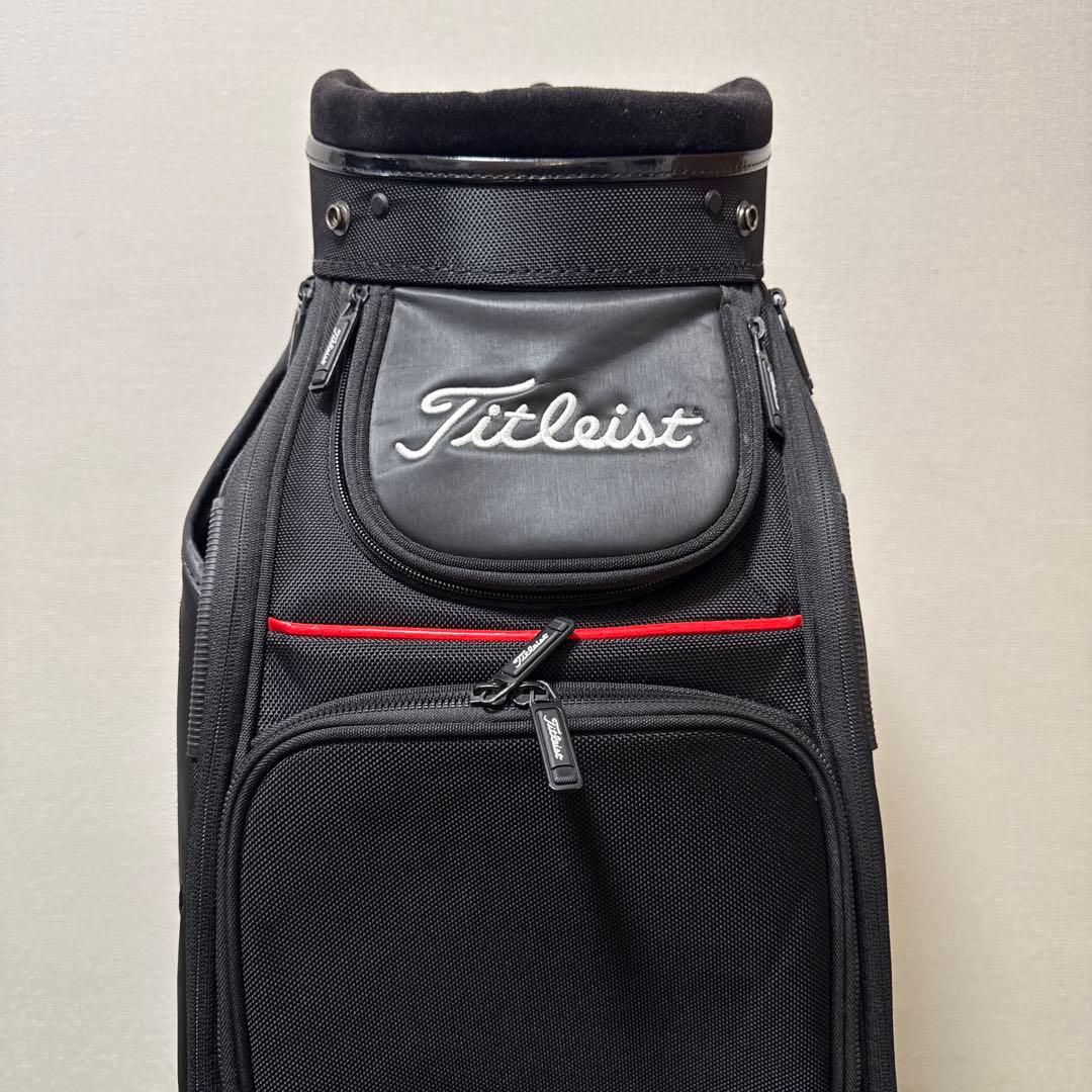 レア Titleist タイトリスト キャディバッグ 9.5型 ミッドスタッフ