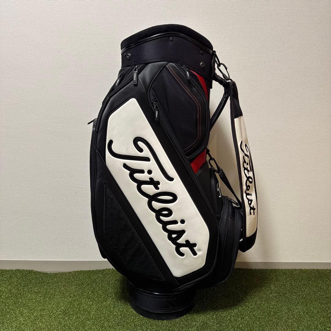 レア Titleist タイトリスト キャディバッグ 9.5型 ミッドスタッフ