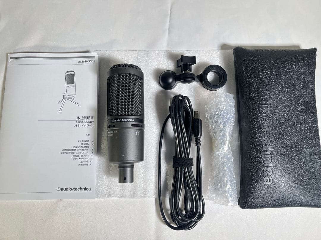 Audio-Technica AT2020USB+ コンデンサーマイク　配信
