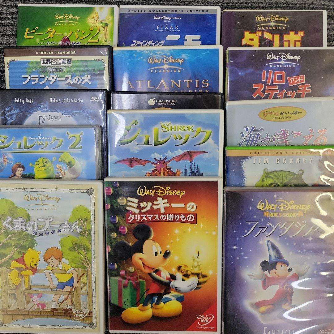 ディズニー・ジブリアニメ色々15本 DVDまとめて