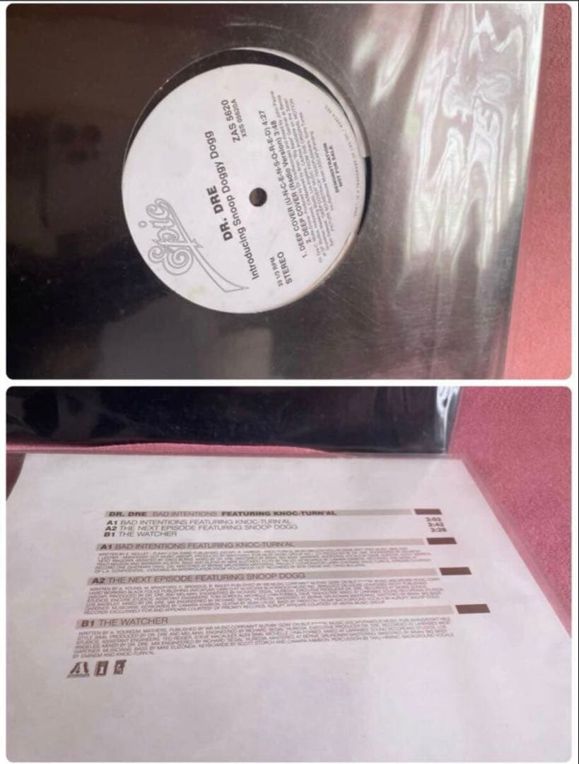 Dr. Dre レコード　4枚セット売り