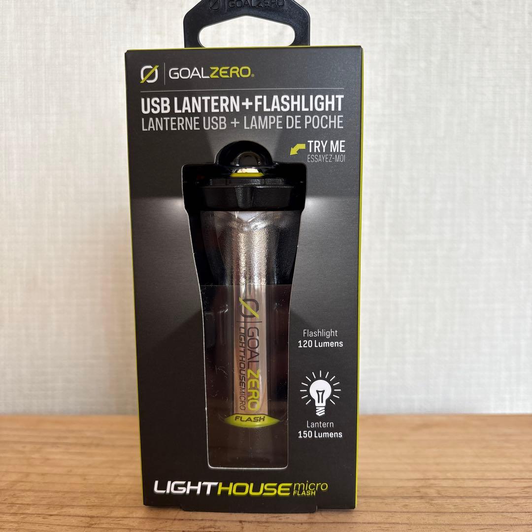 Goal Zero LIGHTHOUSE micro USB フラッシュライト